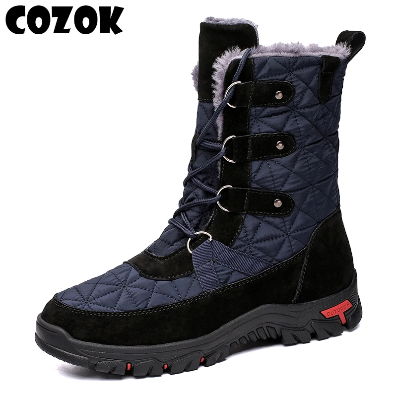 Winter For Men's Snow Boots Plush Thicken Warm Winter Boots Outdoor Walking Men Cotton Shoe Blue Light Male Boots Зимние Сапоги
Winter For Men's Snow Boots Plush Thicken Warm Winter Boots Outdoor Walking Men Cotton Shoe Blue Light Male Boots Зимние Сапоги