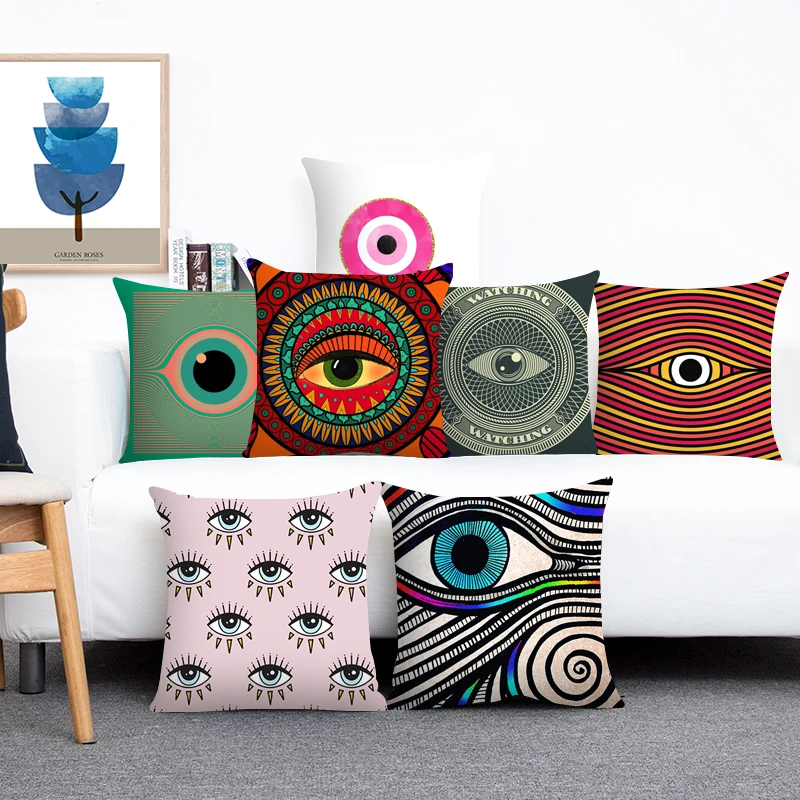 Elife Creative Eyes Pattern Decorative Cushion Cover Throw Pillow Case for Sofa Bolster Pillowcase 45*45cm Livingroom Home Decor
Elife Creative Eyes Pattern Decorative Cushion Cover Throw Pillow Case for Sofa Bolster Pillowcase 45*45cm Livingroom Home Decor
