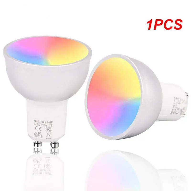 1PCS Smart Bulb for Home,Compatible for Alexa & ,5W Led Dimmable,WiFi GU10 RGBW,Control By Smartphone Tablet,color Light
1PCS Smart Bulb for Home,Compatible for Alexa & ,5W Led Dimmable,WiFi GU10 RGBW,Control By Smartphone Tablet,color Light