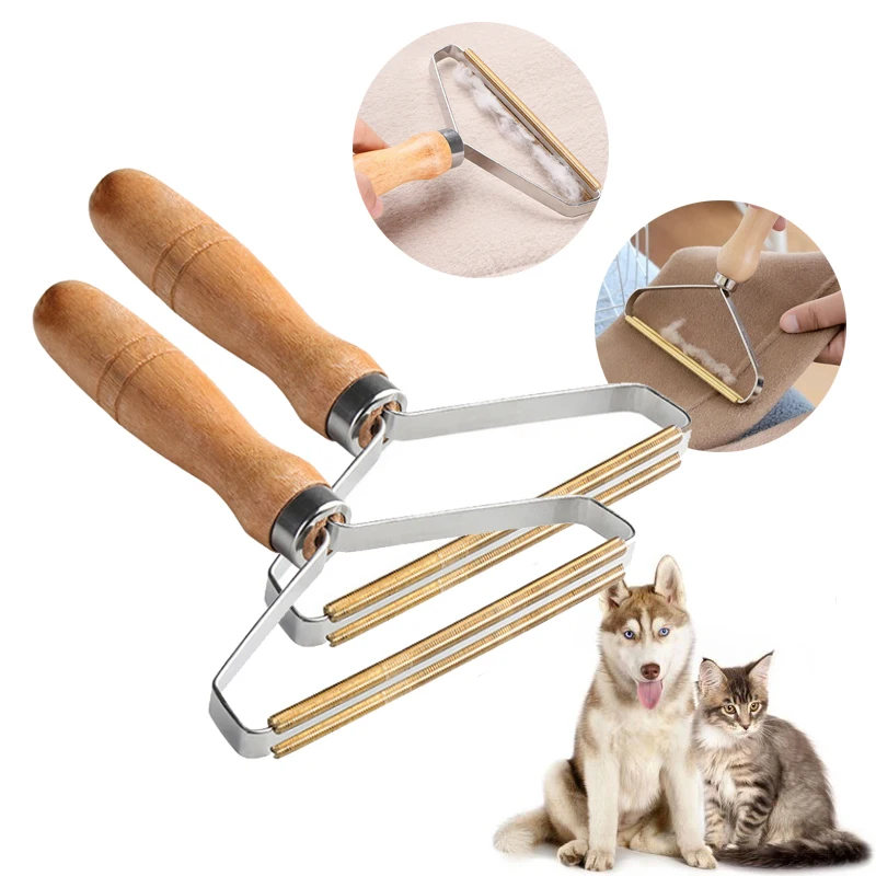 Portable Manual Hair Removal Agent Carpet Wool Coat Clothes Shaver Brush Tool Coat Double Sided Hair Removal Ball Knitting Tool
Portable Manual Hair Removal Agent Carpet Wool Coat Clothes Shaver Brush Tool Coat Double Sided Hair Removal Ball Knitting Tool
