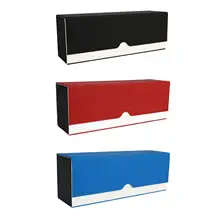 Card Deck Storage Box Holds 600 Cards Display Holder Container Game Cards Sport Cards Easy Access Hockey Cards, Organizer Box