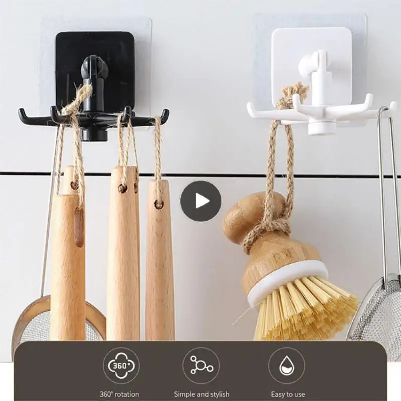 Home Kitchen Bathroom Can Be Rotated 360 Degrees Home Accessories Storage Rack Six-claw Hook Kitchen Storage Oversized Weighing
Home Kitchen Bathroom Can Be Rotated 360 Degrees Home Accessories Storage Rack Six-claw Hook Kitchen Storage Oversized Weighing