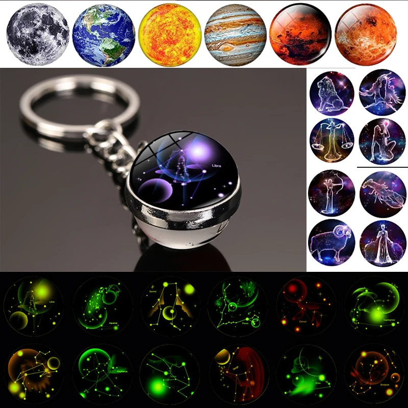 12 Constellation Luminous Keychain Starry Sky Luminous Keychain Zodiac Signs Jewelry Keychain Accessorie For Women Birthday Gift
12 Constellation Luminous Keychain Starry Sky Luminous Keychain Zodiac Signs Jewelry Keychain Accessorie For Women Birthday Gift