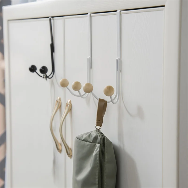 Over The Door Double Hanger Hooks Free Punching For Hanging Hats Bags Holder Tie Scarf Key Hook Clothes Coats Rack Towel Shelf
Over The Door Double Hanger Hooks Free Punching For Hanging Hats Bags Holder Tie Scarf Key Hook Clothes Coats Rack Towel Shelf