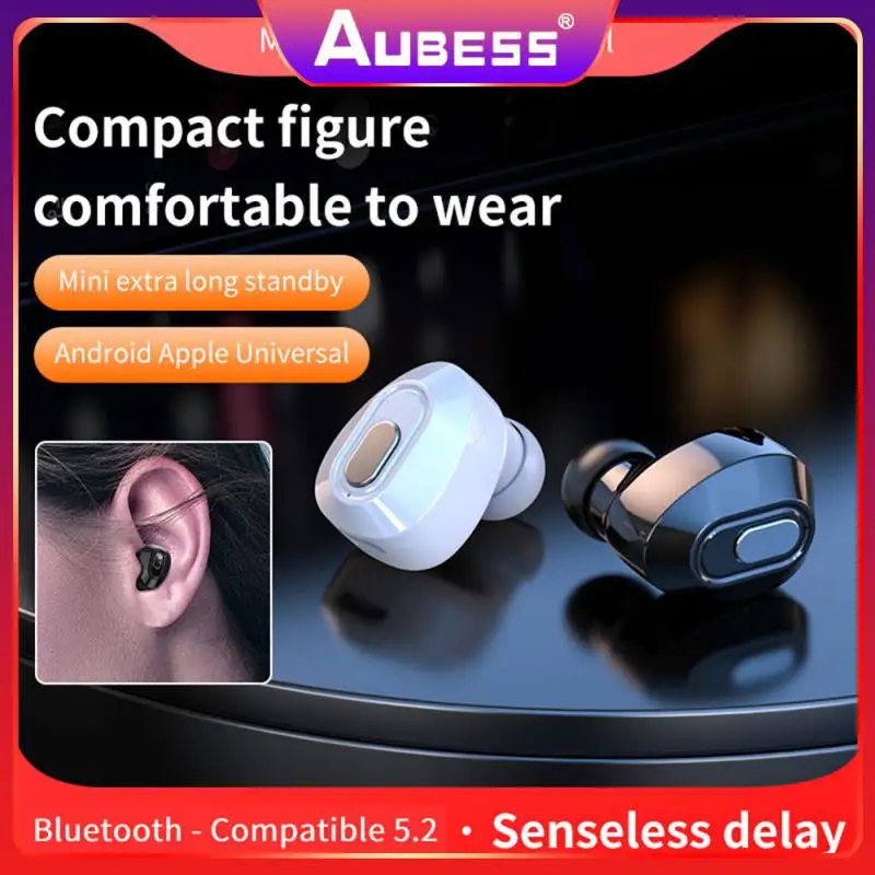 Mini Business Handsfree Earphones Wireless Single Ear Headset Wireless Call Wireless In Ear Ultra Long Range
Mini Business Handsfree Earphones Wireless Single Ear Headset Wireless Call Wireless In Ear Ultra Long Range