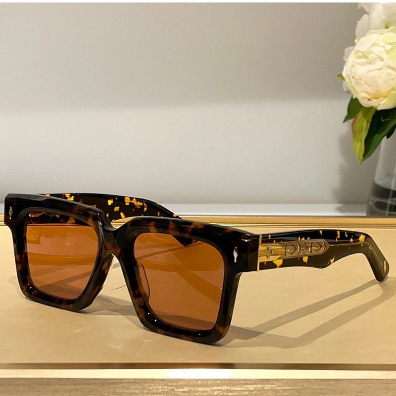 

Солнцезащитные очки JMM Жак Каин и Белиз брендовые ацетатные мужские высококачественные квадратные модные дизайнерские UV400 женские солнцезащитные очки ручной работы