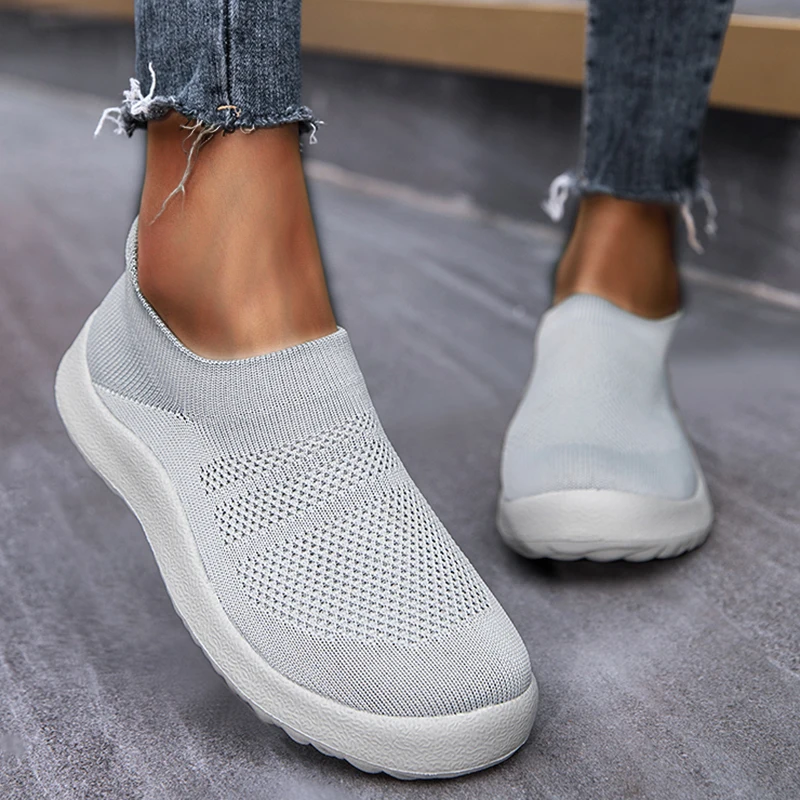 Casual Shoes Women's Sneakers Solid Color Sneakers Women Slip On Sock Ladies Flat Shoes for Woman Vulcanize Shoes zapatos mujer
Casual Shoes Women's Sneakers Solid Color Sneakers Women Slip On Sock Ladies Flat Shoes for Woman Vulcanize Shoes zapatos mujer
