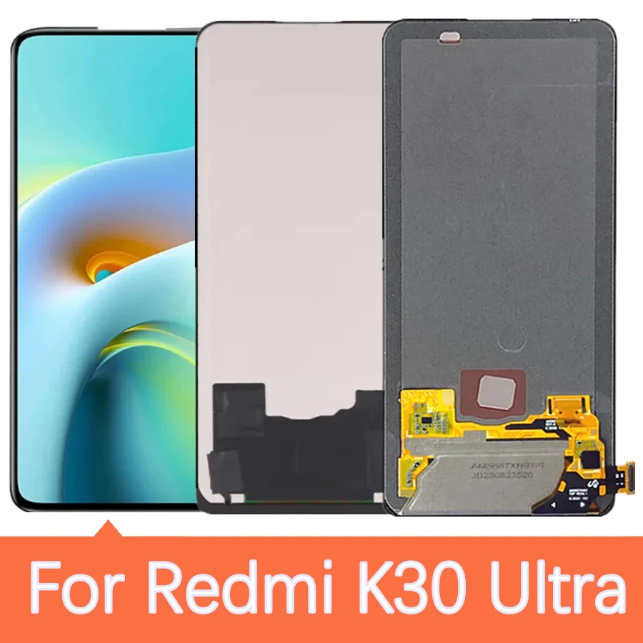 ЖК-дисплей AMOLED /TFT 6,67 дюйма для Xiaomi Redmi K30 Ultra M2006J10C, дисплей с сенсорным экраном и дигитайзером в сборе для Redmi K30Ultra
ЖК-дисплей AMOLED /TFT 6,67 дюйма для Xiaomi Redmi K30 Ultra M2006J10C, дисплей с сенсорным экраном и дигитайзером в сборе для Redmi K30Ultra