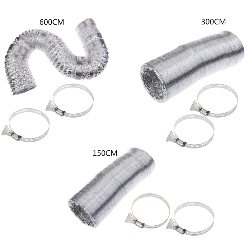 Kitchen Flexible Exhaust Inline Fan Vent Hoses Ventilation Air Vent Tube Part R9UF
Kitchen Flexible Exhaust Inline Fan Vent Hoses Ventilation Air Vent Tube Part R9UF