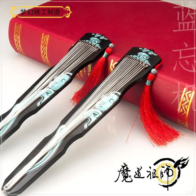 Anime Mo Dao Zu Shi Alloy Weapon Model Accessories Lan Wangji Grandmaster of Demonic Cultivation Cosplay Props Home Decoration
Anime Mo Dao Zu Shi Alloy Weapon Model Accessories Lan Wangji Grandmaster of Demonic Cultivation Cosplay Props Home Decoration