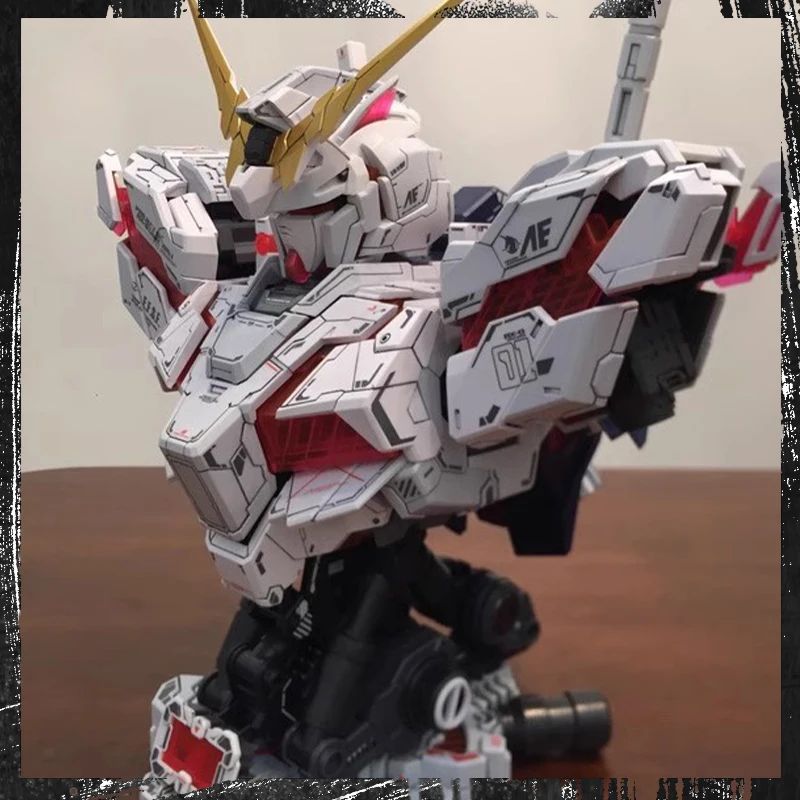 30cm Gundam UC Unicorn Sinanju Zeta Bust Figures Gundam Assembly Model Glowing Statue Anime Figures Collectible Christmas Gift
30cm Gundam UC Unicorn Sinanju Zeta Bust Figures Gundam Assembly Model Glowing Statue Anime Figures Collectible Christmas Gift