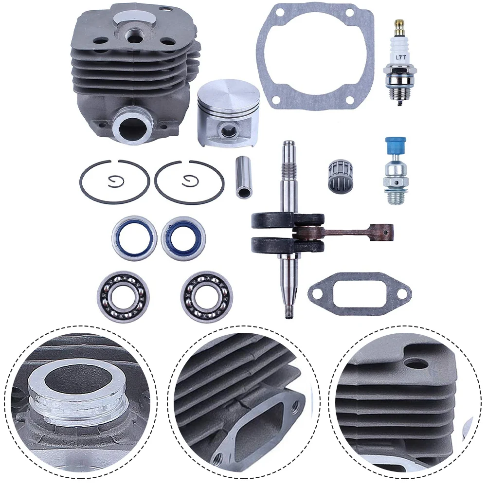 50MM Cylinder Piston Crank Bearing Oil Seal Engine Motor Kit Fit 372XP 372 371 365 362 Chainsaw Chainsaw Rebuild Parts
50MM Cylinder Piston Crank Bearing Oil Seal Engine Motor Kit Fit 372XP 372 371 365 362 Chainsaw Chainsaw Rebuild Parts