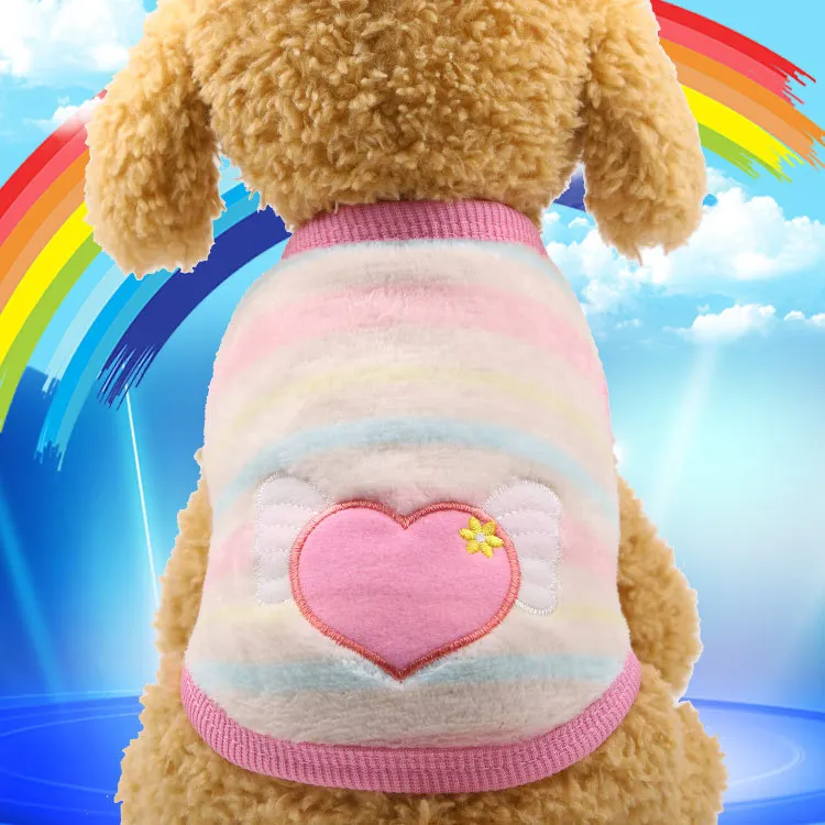 Puppy Pet Vest Small Dog Cat Clothes Shirt Coral Velvet Cartoon Coat Pet Chihuahua Apparel Costume Winter Party Dress Up Clothes 
Puppy Pet Vest Small Dog Cat Clothes Shirt Coral Velvet Cartoon Coat Pet Chihuahua Apparel Costume Winter Party Dress Up Clothes