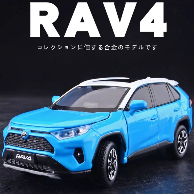 1:32 TOYOTA RAV4 SUV Alloy Car Model Diecasts Metal Toy Vehicles Car Model Simulation Sound Light Collection Childrens Toy Gift
1:32 TOYOTA RAV4 SUV Alloy Car Model Diecasts Metal Toy Vehicles Car Model Simulation Sound Light Collection Childrens Toy Gift