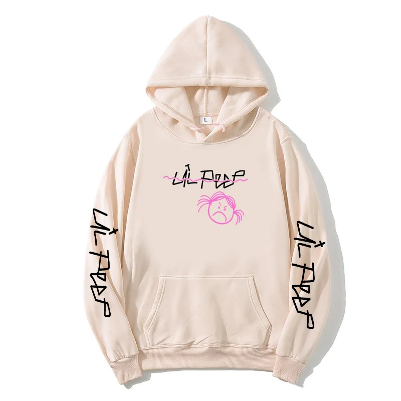 Толстовка Мужская/Женская свитшот уличная одежда в стиле хип-хоп Lil Peep худи с
