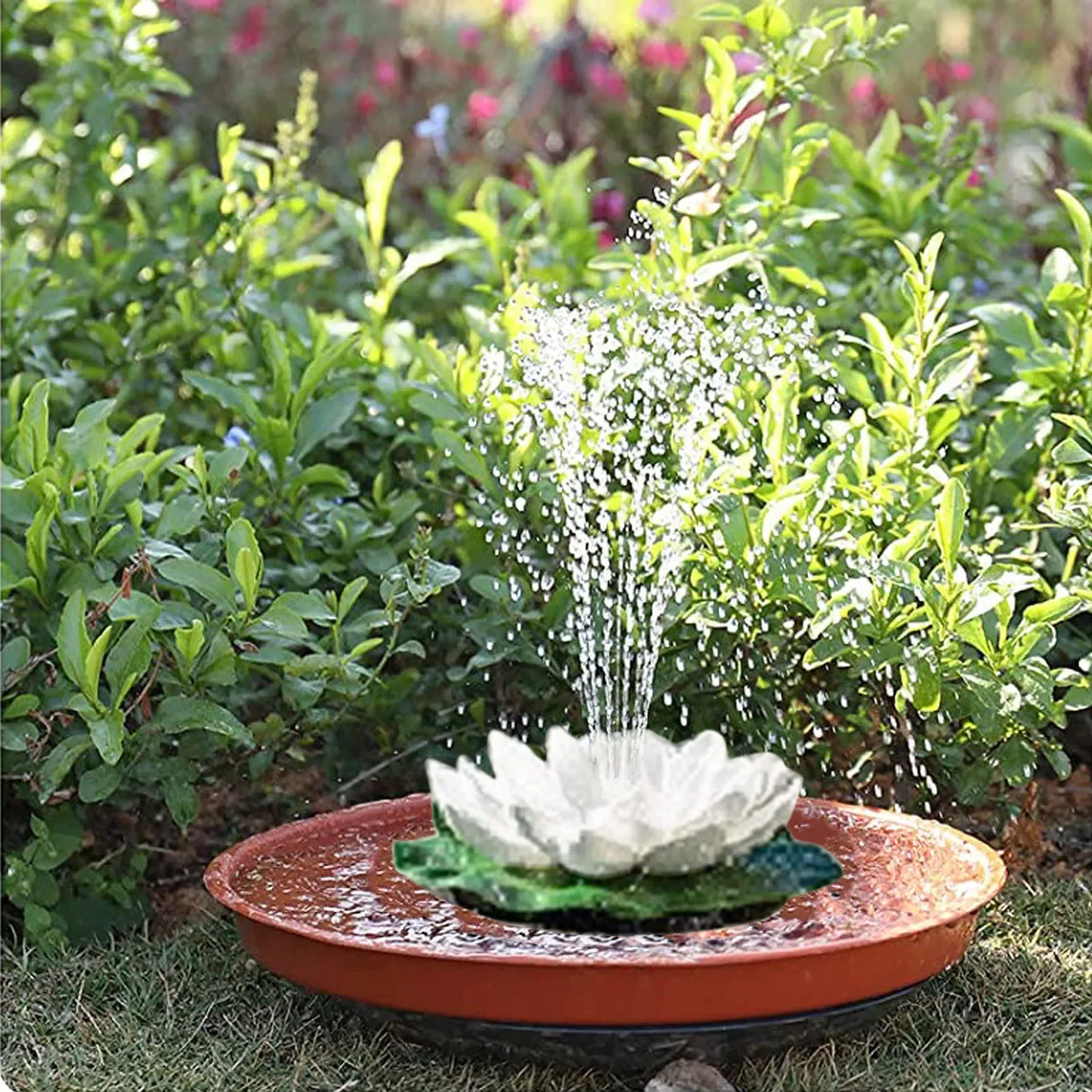 Solar Fountain Bird Bath, Lotus Waterscape Garden, Floating Water Fountain For Bird Bath, Fish Tank, Pool,Garden Decoration tuin
Solar Fountain Bird Bath, Lotus Waterscape Garden, Floating Water Fountain For Bird Bath, Fish Tank, Pool,Garden Decoration tuin