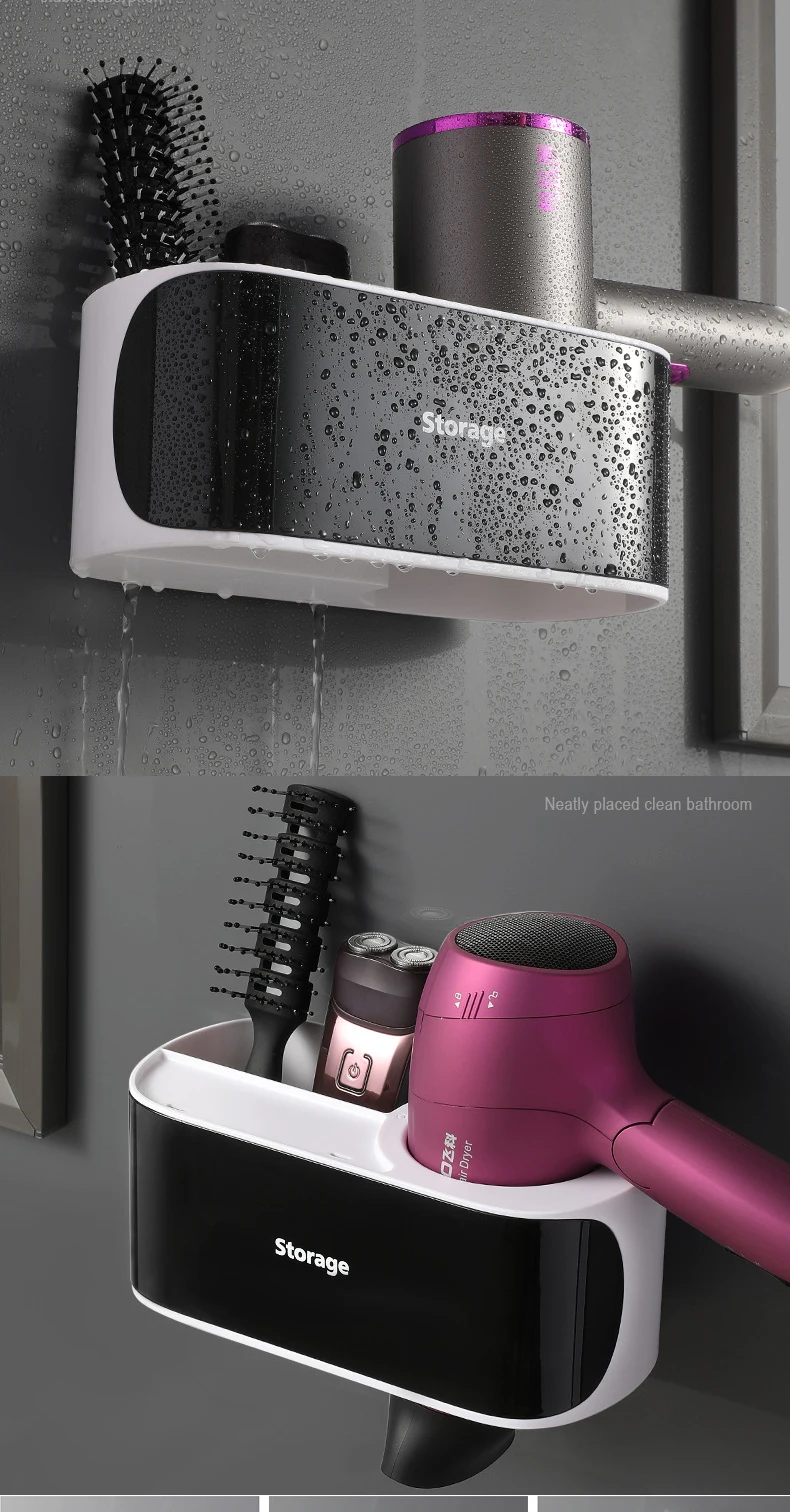 Hot Magic Cup Hair Dryer Holder Comb Wall-Mounted Storage Racks No Trace Stickers Creative Suction Rack Stand Bathroom Supplies
Hot Magic Cup Hair Dryer Holder Comb Wall-Mounted Storage Racks No Trace Stickers Creative Suction Rack Stand Bathroom Supplies