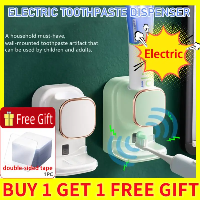 3 Mode Smart Toothpaste Dispenser Automatic Induction Electric Wall Mounted USB Toothpaste Squeeze Sensor Bathroom Accessories
3 Mode Smart Toothpaste Dispenser Automatic Induction Electric Wall Mounted USB Toothpaste Squeeze Sensor Bathroom Accessories