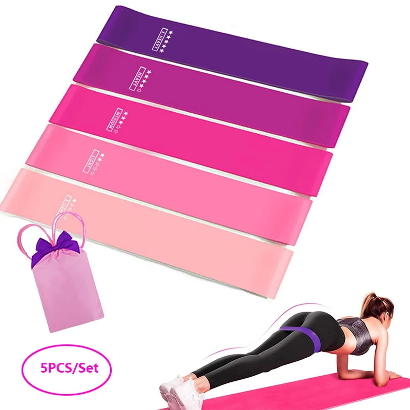 5 Pcs/Set Latex Elastic Resistance Bands Fitness Band Pilates Body Yoga Booty Workout Exercise Home Gym Equiment Sports 
5 Pcs/Set Latex Elastic Resistance Bands Fitness Band Pilates Body Yoga Booty Workout Exercise Home Gym Equiment Sports