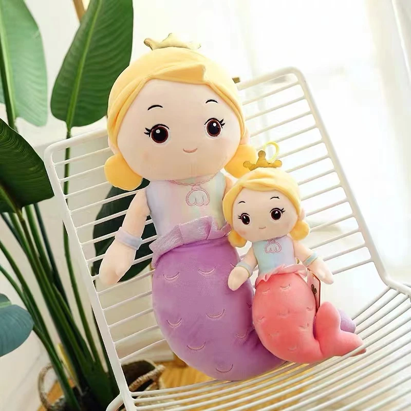 30Cm Kawaii Mermaid Princess Plush Toys Soft Animal Pillow Stuffed Toy Crown Dolls Children Boys and Girls Birthday Gifts Decor
30Cm Kawaii Mermaid Princess Plush Toys Soft Animal Pillow Stuffed Toy Crown Dolls Children Boys and Girls Birthday Gifts Decor