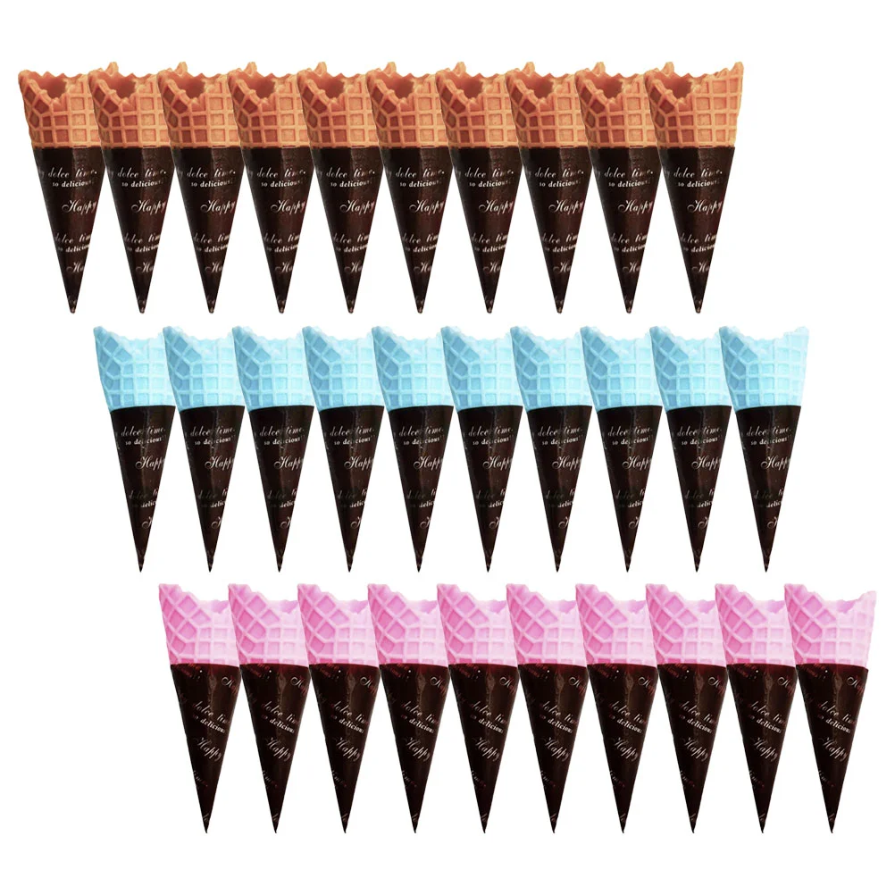 Hairpin Pvc Ice Cream Cone House Supplies Mini Cones Models DIY Craft Decorations Crafts Supply Charm
Hairpin Pvc Ice Cream Cone House Supplies Mini Cones Models DIY Craft Decorations Crafts Supply Charm