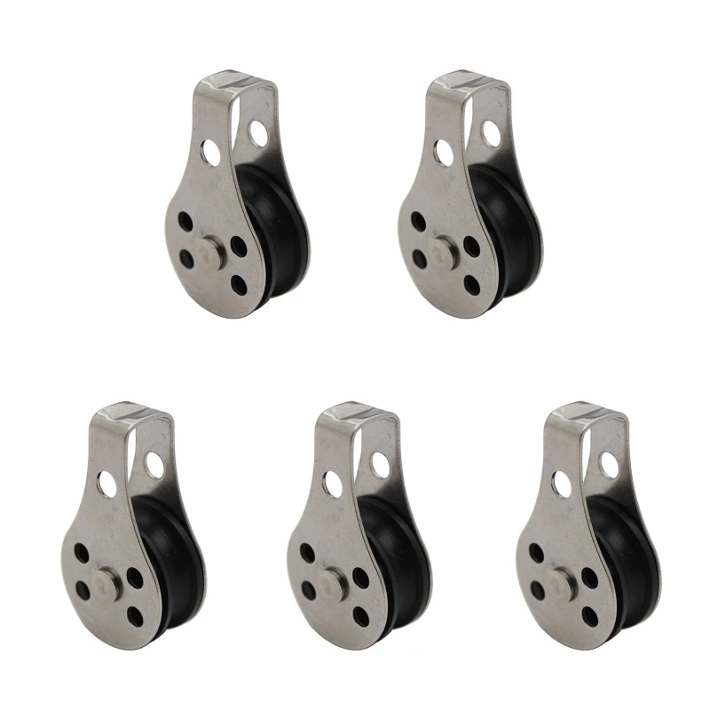 5Pcs Lifting Single Pulley Single Wheel Swivel Lifting Rope Pulley Block M25 D0UC
5Pcs Lifting Single Pulley Single Wheel Swivel Lifting Rope Pulley Block M25 D0UC