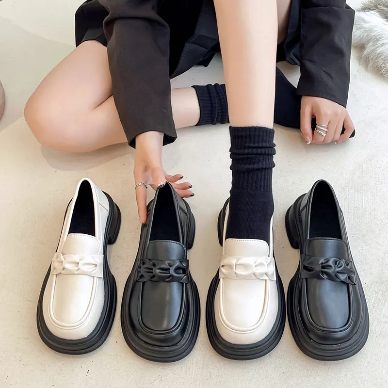 Women's Shoes Platform Casual Female Sneakers Loafers With Fur Slip-on Flats Shallow Mouth All-Match Autumn Round Toe British St
Women's Shoes Platform Casual Female Sneakers Loafers With Fur Slip-on Flats Shallow Mouth All-Match Autumn Round Toe British St