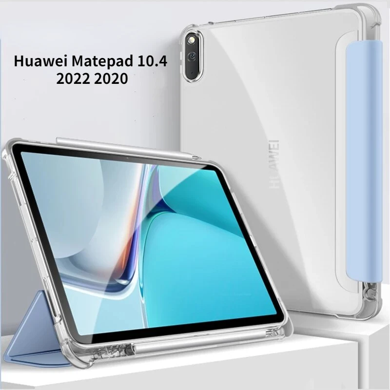 Soft TPU Smart Stand Case for Huawei Matepad 10.4 2022 2020 Tablet Case BAH3-L09 W09 with Pencil Holder Cover Casing
Soft TPU Smart Stand Case for Huawei Matepad 10.4 2022 2020 Tablet Case BAH3-L09 W09 with Pencil Holder Cover Casing