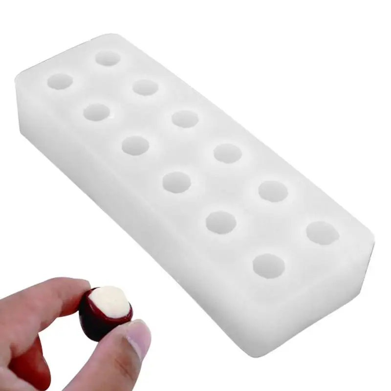 Chocolate Silicone Molds 12-Cavity Silicone Molds Baking For Mousse Cake 3D Baking Molds Dessert Molds For Pastry Truffle Jelly
Chocolate Silicone Molds 12-Cavity Silicone Molds Baking For Mousse Cake 3D Baking Molds Dessert Molds For Pastry Truffle Jelly