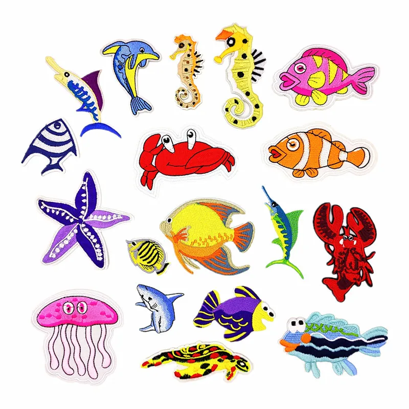 Sea Creature Embroidery Cloth Patch Patch Sticker Fish Starfish Patch Cloth Clothing Accessories Jewelry Accessories Embroidery
Sea Creature Embroidery Cloth Patch Patch Sticker Fish Starfish Patch Cloth Clothing Accessories Jewelry Accessories Embroidery