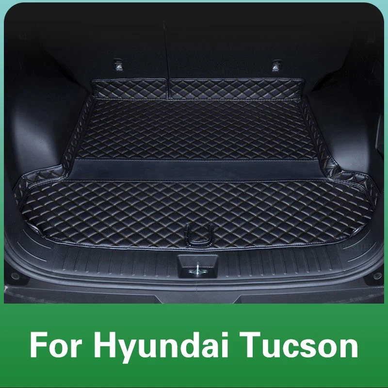 Коврик в багажник на заказ для Hyundai Tucson NX4 2024 2025 кожаный водонепроницаемый