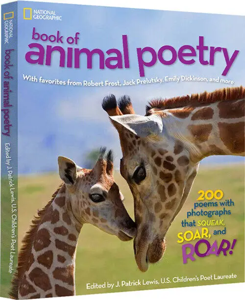 

National Geographic Book of Animal Poetry Original Children Popular Science Books
