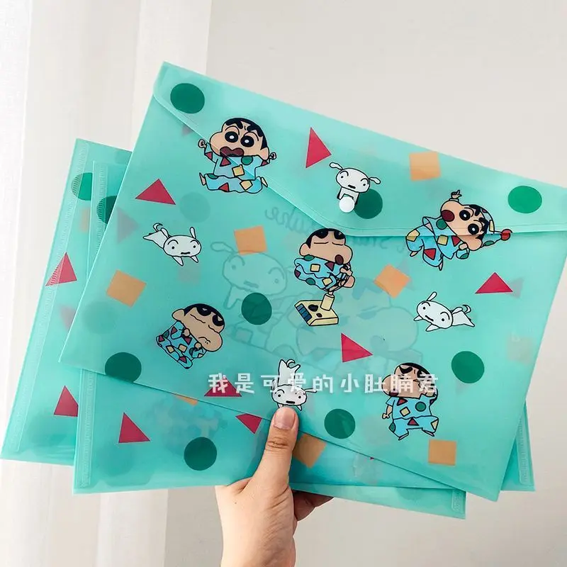 3Pcs Crayon Shin Chan Cartoon Green Document Bag A4 Storage Bag Pvc Korean Test Paper Data Bag Stationery Storage Bag
3Pcs Crayon Shin Chan Cartoon Green Document Bag A4 Storage Bag Pvc Korean Test Paper Data Bag Stationery Storage Bag