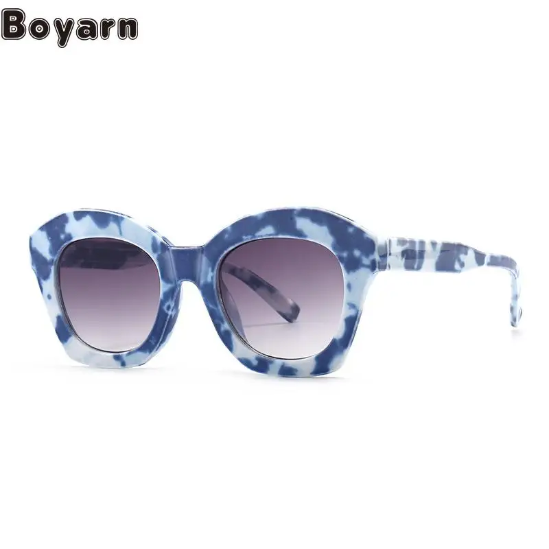 Boyarn Oculos Eyewear Large Frame Sunglasses Women's Luxury Brand Design Street Photography Ins Glasses Model Square
Boyarn Oculos Eyewear Large Frame Sunglasses Women's Luxury Brand Design Street Photography Ins Glasses Model Square