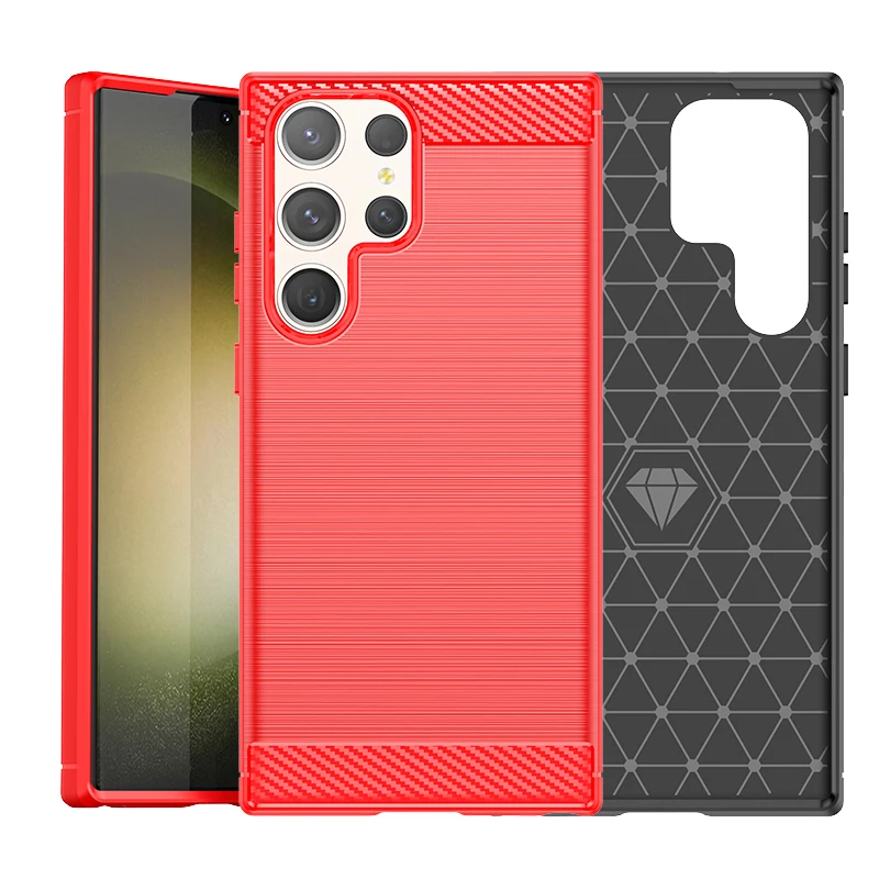 Phone Case for Samsung Galaxy S23 Ultra/S23 S22 21 Plus S22 S21 Ultra S23 S22 S21 FE,Carbon Fiber Texture Design Soft TPU Cover
Phone Case for Samsung Galaxy S23 Ultra/S23 S22 21 Plus S22 S21 Ultra S23 S22 S21 FE,Carbon Fiber Texture Design Soft TPU Cover