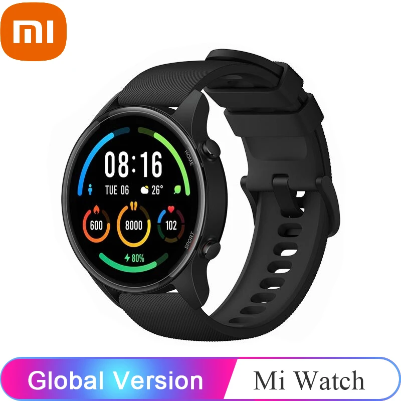 Global Version Xiaomi Mi Watch Blood Oxygen GPS Mi Smart Watch Bluetooth 5.0 Fitness Heart Rate Monitor 5ATM Waterproof
Global Version Xiaomi Mi Watch Blood Oxygen GPS Mi Smart Watch Bluetooth 5.0 Fitness Heart Rate Monitor 5ATM Waterproof