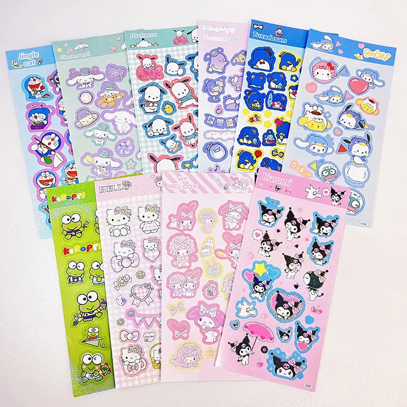 Sanrio Kawaii Stickers Anime Cartoon Characters Bronzing Stickers Goo Card Hand Account Laptop Decorative Stickers Wholesale
Sanrio Kawaii Stickers Anime Cartoon Characters Bronzing Stickers Goo Card Hand Account Laptop Decorative Stickers Wholesale