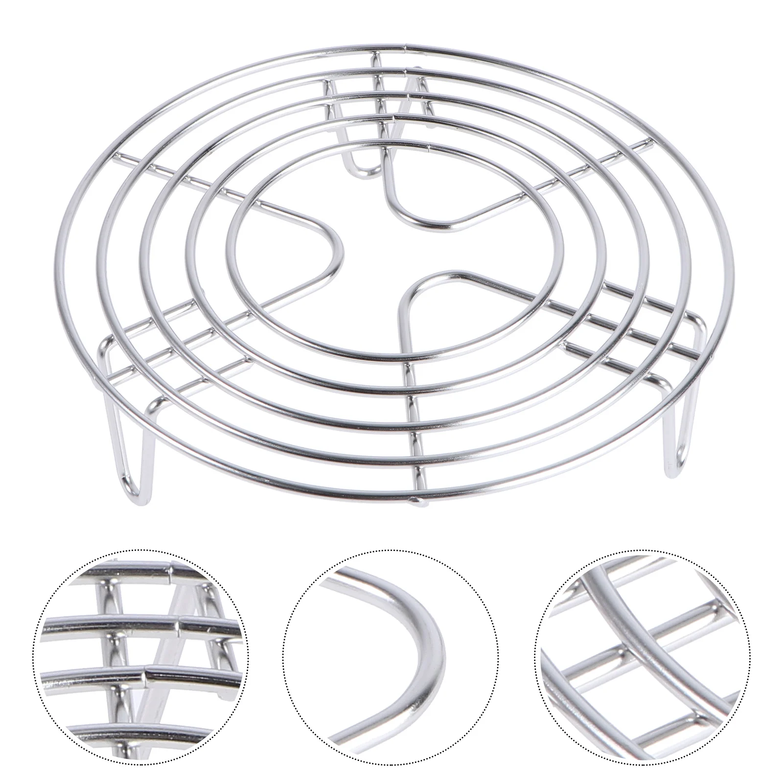 Rack Steamer Steamsteaming Stand Trivet Cooking Pot Round Cooling Steel Stainless Pressure Basket Baking Tray Cooker Egg Canner
Rack Steamer Steamsteaming Stand Trivet Cooking Pot Round Cooling Steel Stainless Pressure Basket Baking Tray Cooker Egg Canner
