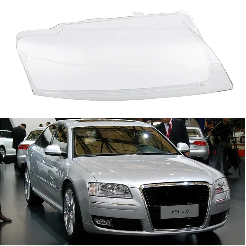 Car Headlight Cover Transparent Lampshade Case Lens Shell Auto Front Replacement Light Caps For Audi A8 A8L 2004-2010
Car Headlight Cover Transparent Lampshade Case Lens Shell Auto Front Replacement Light Caps For Audi A8 A8L 2004-2010