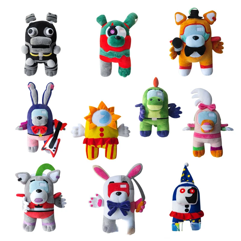 2022 new Kawaii Sundrop FNAF among us joint models cartoon game plush peripherals kids plush toys ornaments dolls
2022 new Kawaii Sundrop FNAF among us joint models cartoon game plush peripherals kids plush toys ornaments dolls
