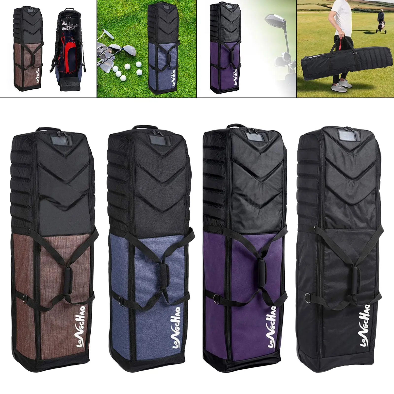 Дорожная сумка для гольфа, портативные прочные Чехлы для гольфа, клуба, с стабилизирующими лямками, для путешествий с колесами
Дорожная сумка для гольфа, портативные прочные Чехлы для гольфа, клуба, с стабилизирующими лямками, для путешествий с колесами