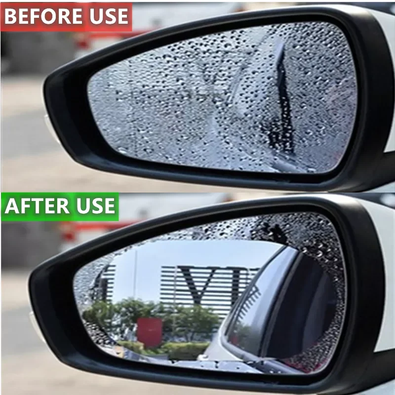 Car Rainproof Clear Film Rearview Mirror Protective Anti Fog Waterproof Film Auto Sticker Accessories
Car Rainproof Clear Film Rearview Mirror Protective Anti Fog Waterproof Film Auto Sticker Accessories