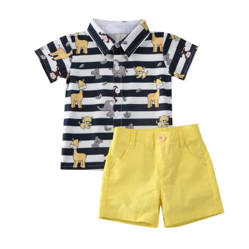 Toddler Baby Boys Summer Outfits Set Gentleman Short Sleeve Button Down Shirts Tops + Solid Shorts Pants 1-6T
Toddler Baby Boys Summer Outfits Set Gentleman Short Sleeve Button Down Shirts Tops + Solid Shorts Pants 1-6T