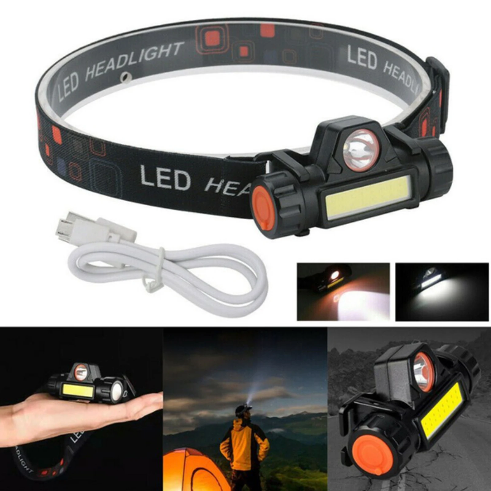 Camping Headlights Mini LED Headlamp Built-in 18650 Battery Fishing Head light Small Bright High Power Lantern Lampe for Outdoor
Camping Headlights Mini LED Headlamp Built-in 18650 Battery Fishing Head light Small Bright High Power Lantern Lampe for Outdoor