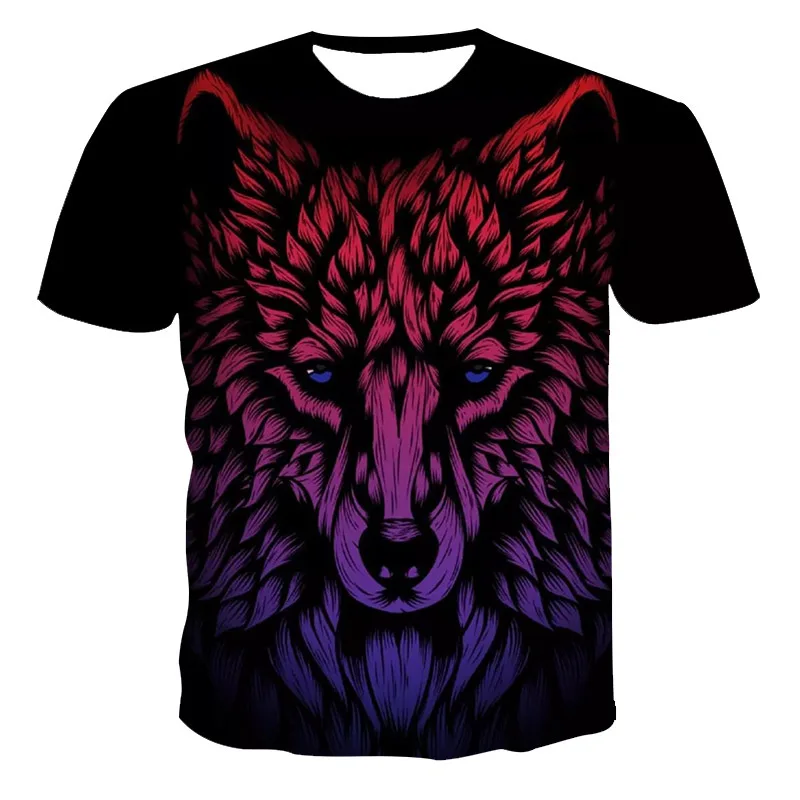 2022 Summer Casual Sports Wolf 3d Printing O-neck Short-sleeved T-shirt Breathable And Quick-drying Oversized Bottoming Shirt
2022 Summer Casual Sports Wolf 3d Printing O-neck Short-sleeved T-shirt Breathable And Quick-drying Oversized Bottoming Shirt