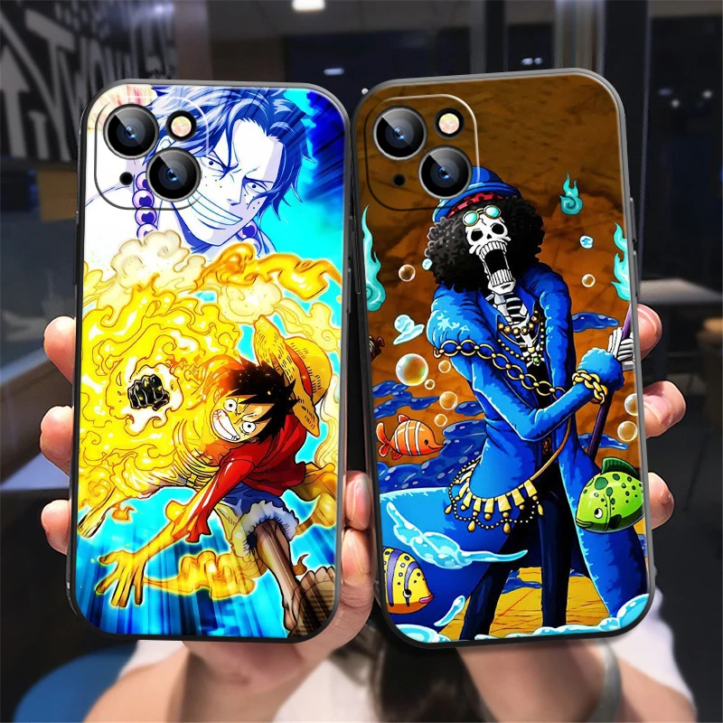 One Piece Anime Phone Case For iPhone 13 12 11 Pro 12 13 Mini X XR XS Max SE 6 6s 7 8 Plus Carcasa Coque Black Liquid Silicon
One Piece Anime Phone Case For iPhone 13 12 11 Pro 12 13 Mini X XR XS Max SE 6 6s 7 8 Plus Carcasa Coque Black Liquid Silicon