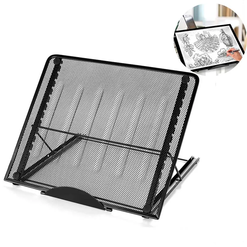 Ventilated Adjustable Light Box Laptop Pad Stand,Multifunction Skidding Prevented Holder for A4 LED Light Pad & Diamond Painting 
Ventilated Adjustable Light Box Laptop Pad Stand,Multifunction Skidding Prevented Holder for A4 LED Light Pad & Diamond Painting