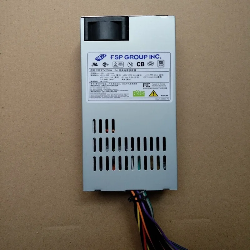 

FSP250 FELX Power Supply Rated 250W Small 1U Server Silent AC220V Suitable for Desktop Computers 24P 4P SATA IDE Lnterface Line