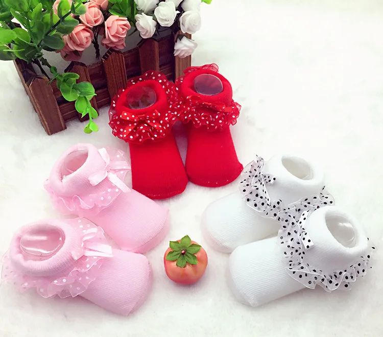 0-12 M Baby Girls Lace Soft Cotton Polka Dot Ptint Tutu Baby Socks Newborn Socks Infant Ankle High Short Socks For Girl
0-12 M Baby Girls Lace Soft Cotton Polka Dot Ptint Tutu Baby Socks Newborn Socks Infant Ankle High Short Socks For Girl