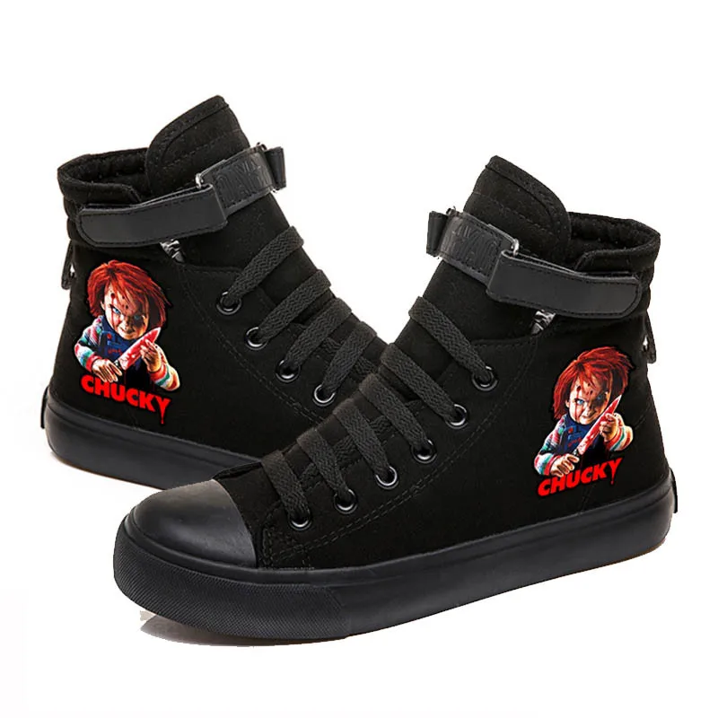 Chucky Child Play High Quality Canvas Sneakers High-top Casual Shoes for Kids Youth
Chucky Child Play High Quality Canvas Sneakers High-top Casual Shoes for Kids Youth